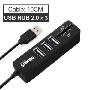 SPEEDLINK USB Hub 3 Port mit SD Plugin