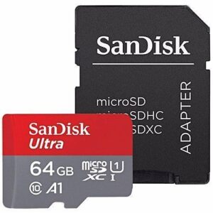 SanDisk Ultra MircroSD 64GB + Adapter